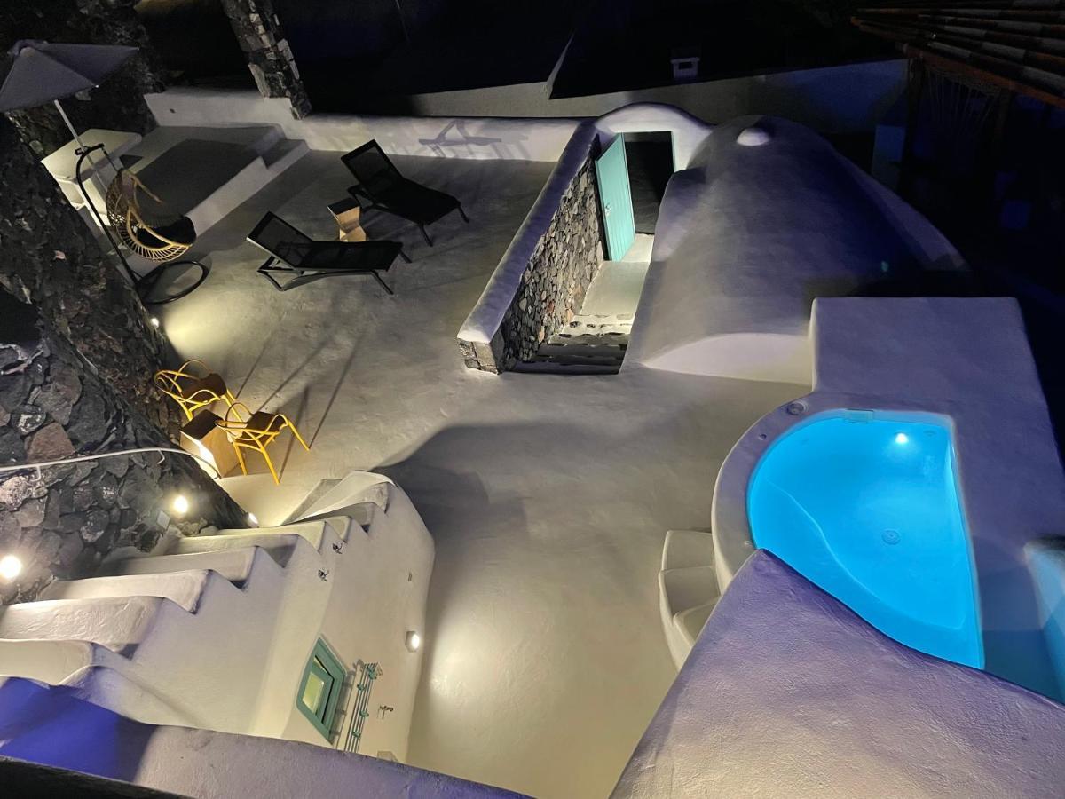 Sando Traditional Cave Villas With Jacuzzi And Sea View Vourvoulos Exterior photo