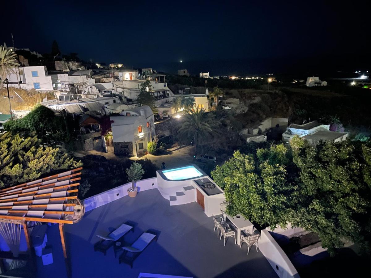 Sando Traditional Cave Villas With Jacuzzi And Sea View Vourvoulos Exterior photo