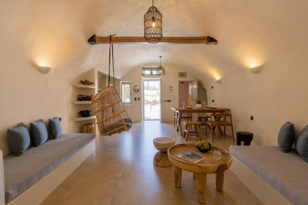 Sando Traditional Cave Villas With Jacuzzi And Sea View Vourvoulos Exterior photo